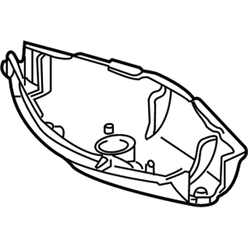 5101401AA Mopar Shield-Suspension Illustration 1 of 1