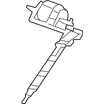 ZV841T1AB Mopar 2Nd Rear Center Seat Belt Illustration 1 of 1