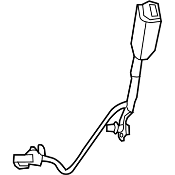 2018 Dodge Challenger Seat Belt - 6MS011X9AA