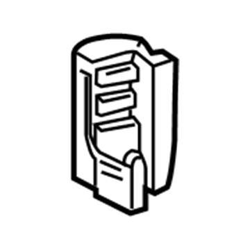 5122935AA Mopar GROMMET-Steering Column Cover Illustration 1 of 1