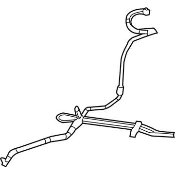 4766279AD Mopar Cooler-Power Steering Return Illustration 1 of 1