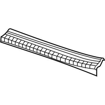 1BE45XDVAC Mopar Scuff Molding Illustration 1 of 1