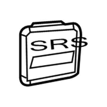 1MK90HDAAA Mopar Screw Cover Cap Illustration 1 of 1