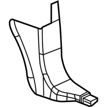 1BE53XDVAC Mopar Cowl Side Trim Panel Illustration 1 of 1