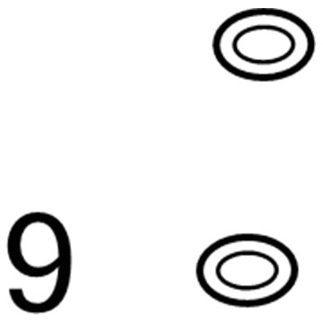 68210185AA Mopar Gasket-Turbo Oil Drain Pipe Illustration 1 of 1