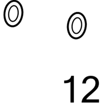 5016648AA Mopar O Ring Illustration 1 of 1