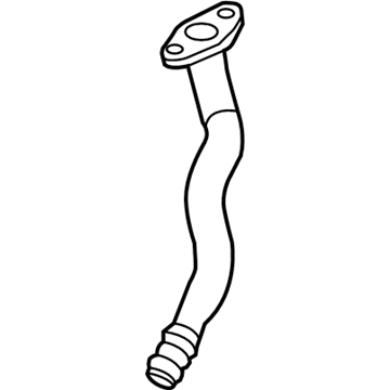 68005450AA Mopar Tube-Turbo Oil Drain Illustration 1 of 1
