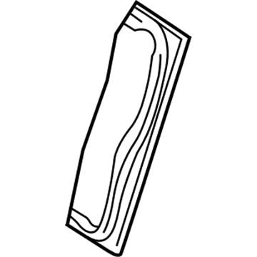 WL511DVAA Mopar Rear Seat Back Illustration 1 of 1