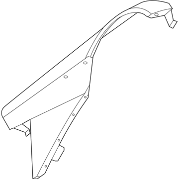 5029244AA Mopar Panel-Hinge Illustration 1 of 1