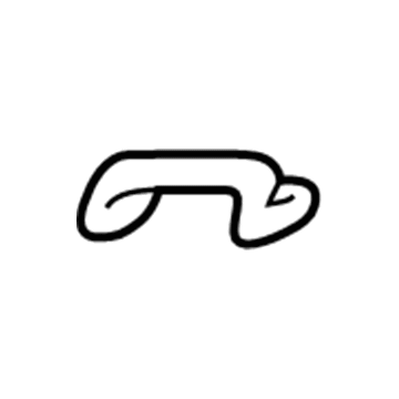 Dodge Ram Van Rear Door Striker - 55033170AB