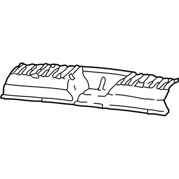 YD75XDVAF Mopar Scuff Molding Illustration 1 of 1