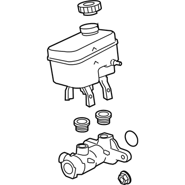 Jeep Brake Master Cylinder - 68091278AE