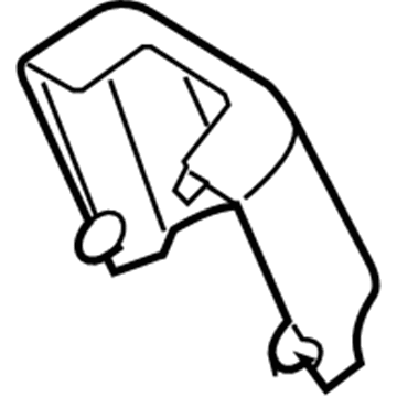 5JX86XDHAB Mopar Seat Belt Retractor Cover Illustration 1 of 1