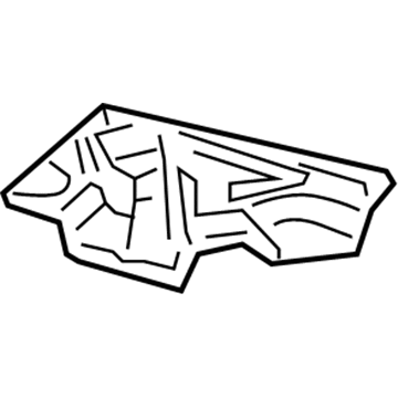 5023919AB Mopar Instrument Panel Closeout Illustration 1 of 1