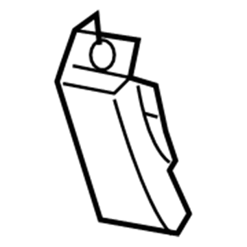 1DK41BDAAA Mopar Cap End-Instrument Panel End Illustration 1 of 1