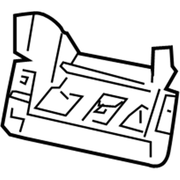 5023857AB Mopar Instrument Panel Reinforce Illustration 1 of 1