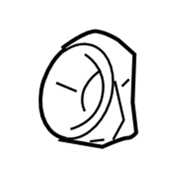 4664263AA Mopar Steering Column Shroud Illustration 1 of 1