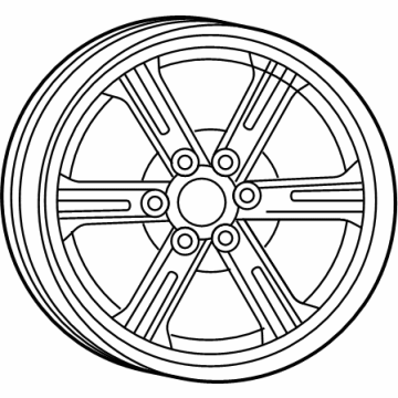 2025 Ram 1500 Spare Wheel - 6GD77SZ0AA