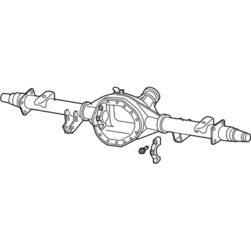 68053667AA Mopar Rear Axle Housing Illustration 1 of 1