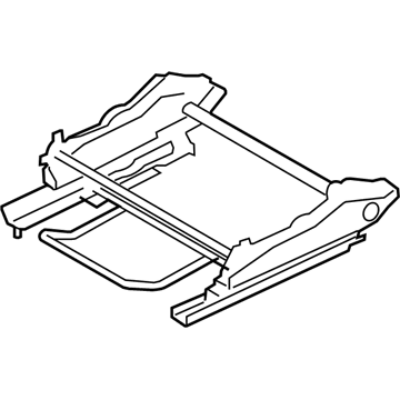 4610189AA Mopar Manual Seat Adjuster Illustration 1 of 1
