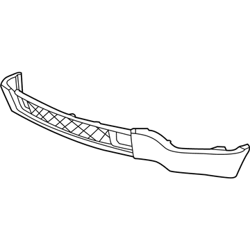 Mopar 68078272AB Front Lower Bumper Cover 68078272AB Mopar Front Lower Bumper Cover Illustration 1 of 1