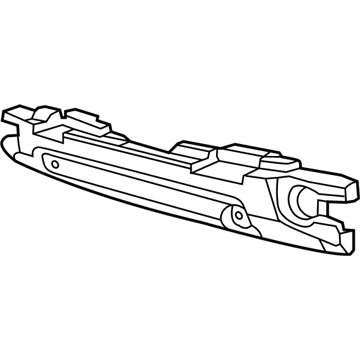 68190406AA Mopar Front Energy Absorber Illustration 1 of 1