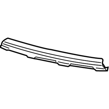 68223780AB Mopar Fascia Applique Illustration 1 of 1