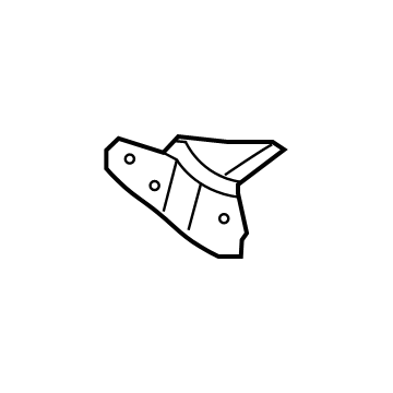 68291383AB Mopar Engine Mount Bracket Illustration 1 of 1