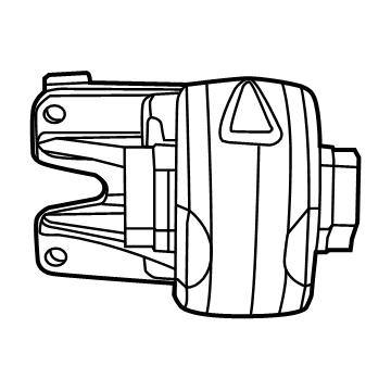 68248757AE Mopar Engine Mount Insulator Illustration 1 of 1