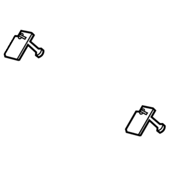 68020230AB Mopar Pin-Brake Shoe Hold Down Illustration 1 of 1