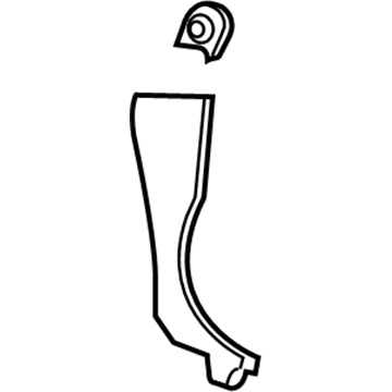 5191303AA Mopar Parking Brake Lever Illustration 1 of 1