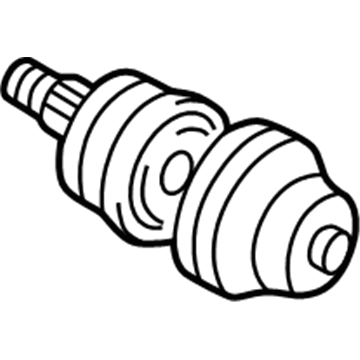 MR446052 Mopar FLANGE-Outer Cv Joint Illustration 1 of 1