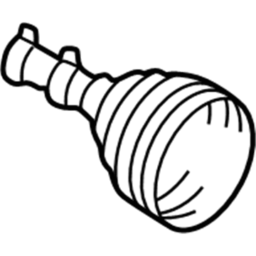 MR446049 Mopar Boot Pkg-Inner Cv Joint Illustration 1 of 1