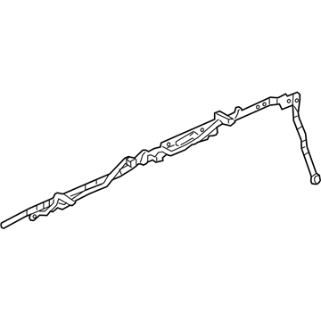 68395066AA Mopar Rail-Rear Right Illustration 1 of 1