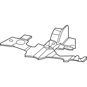 68237322AA Mopar Radiator Upper Seal Illustration 1 of 1