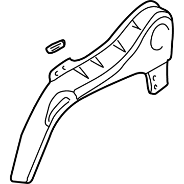 55256746 Mopar WHEEL/HOUSE-WHEELHOUSE Illustration 1 of 1