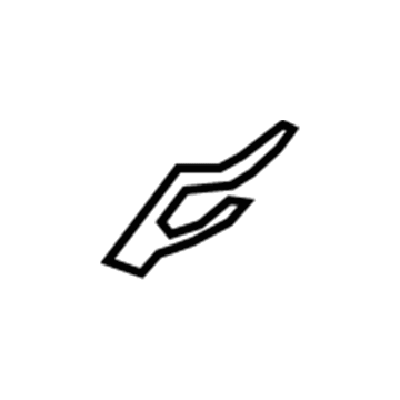 MB321058 Mopar RETAINER-Door Lock Cylinder Illustration 1 of 1