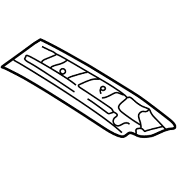 MR535635 Mopar Roof Bow Illustration 1 of 1