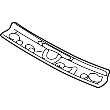 MR392199 Mopar Roof Rail Illustration 1 of 1