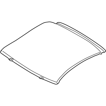Mopar MR535484 Roof MR535484 Mopar Roof Illustration 1 of 1