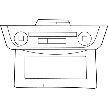 1TF13BD1AB Mopar Media System Monitor Illustration 1 of 1