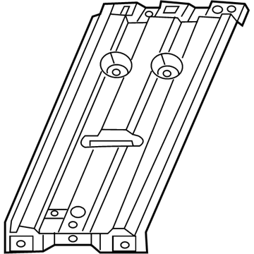 55372218AA Mopar Bracket-Rear Seat Video Illustration 1 of 1