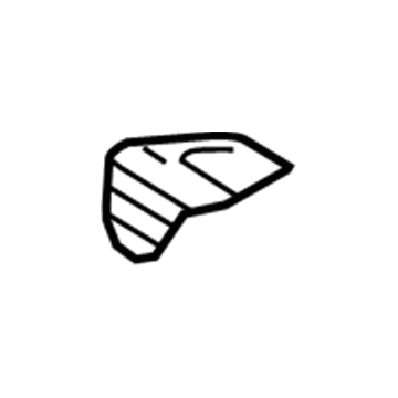 1AM46MF1AA Mopar Cover-Seat Back BOLSTER Illustration 1 of 1