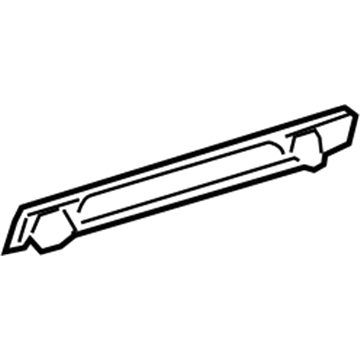 68048881AA Mopar RETAINER-Assist Strap Illustration 1 of 1