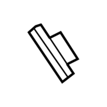 MB422898 Mopar STOP/BUMP-LIFTGATE Illustration 1 of 1