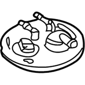 5069055AC Mopar Cover-Fuel Illustration 1 of 1