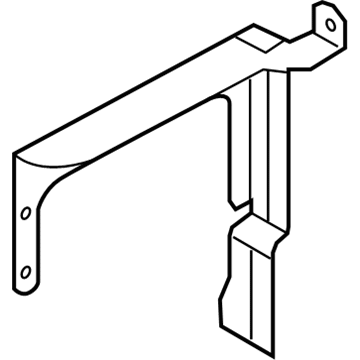 Mopar 4727453AC Engine Control Module Bracket 4727453AC Mopar Engine Control Module Bracket Illustration 1 of 1