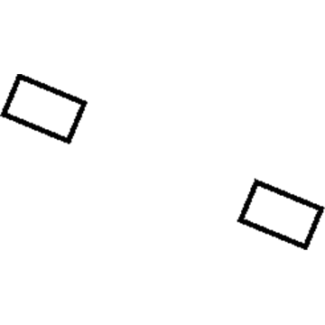 55371012AA Mopar Air Bag Warning Label Illustration 1 of 1