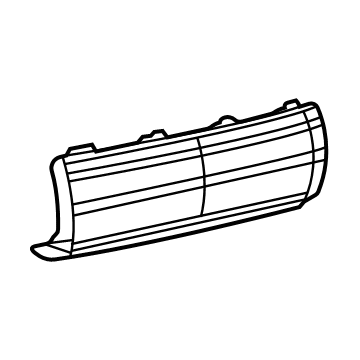 6XP91GXHAA Mopar Cover-Bumper Illustration 1 of 1