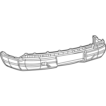 2025 Jeep Grand Cherokee L Bumper - 68585420AA